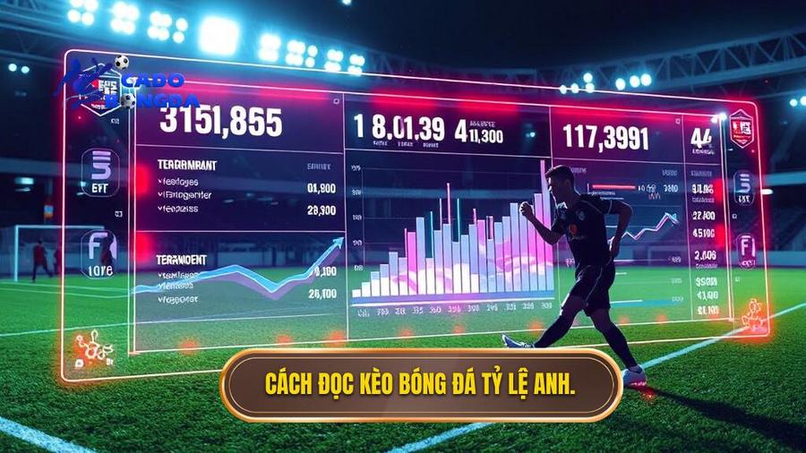 Cách đọc kèo bóng đá tỷ lệ Anh.