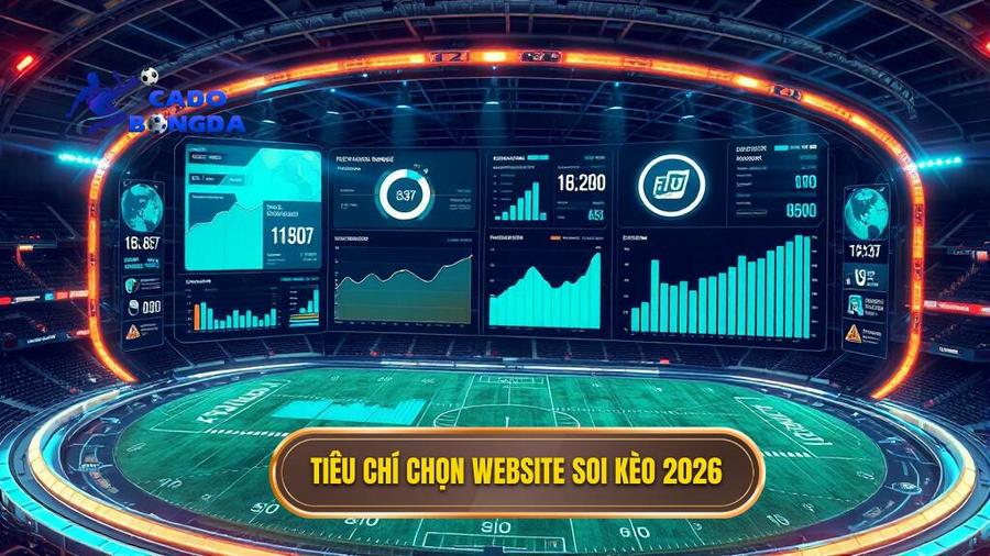 Tiêu chí đánh giá Top website soi kèo bóng đá uy tín nhất 2026
