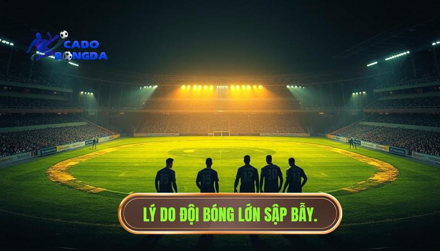 Tại sao các đội bóng lớn lại dễ rơi vào cái bẫy này?