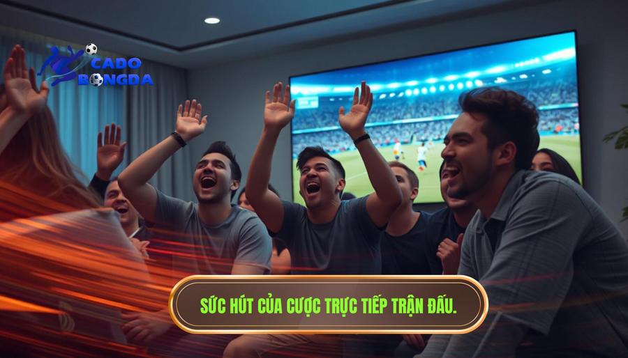 Sức hút của cược trực tiếp trận đấu